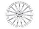 TSW Mallory Silver Wheel; Rear Only; 20x10 (05-09 Mustang)