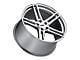 TSW Mechanica Silver Wheel; Rear Only; 20x10 (15-23 Mustang GT, EcoBoost, V6)