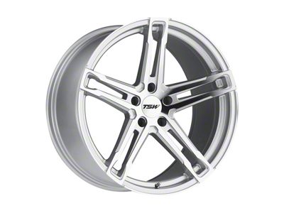 TSW Mechanica Silver Wheel; Rear Only; 20x11 (05-09 Mustang)