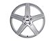 TSW Ascent Matte Titanium Silver Wheel; Rear Only; 20x10 (10-14 Mustang)