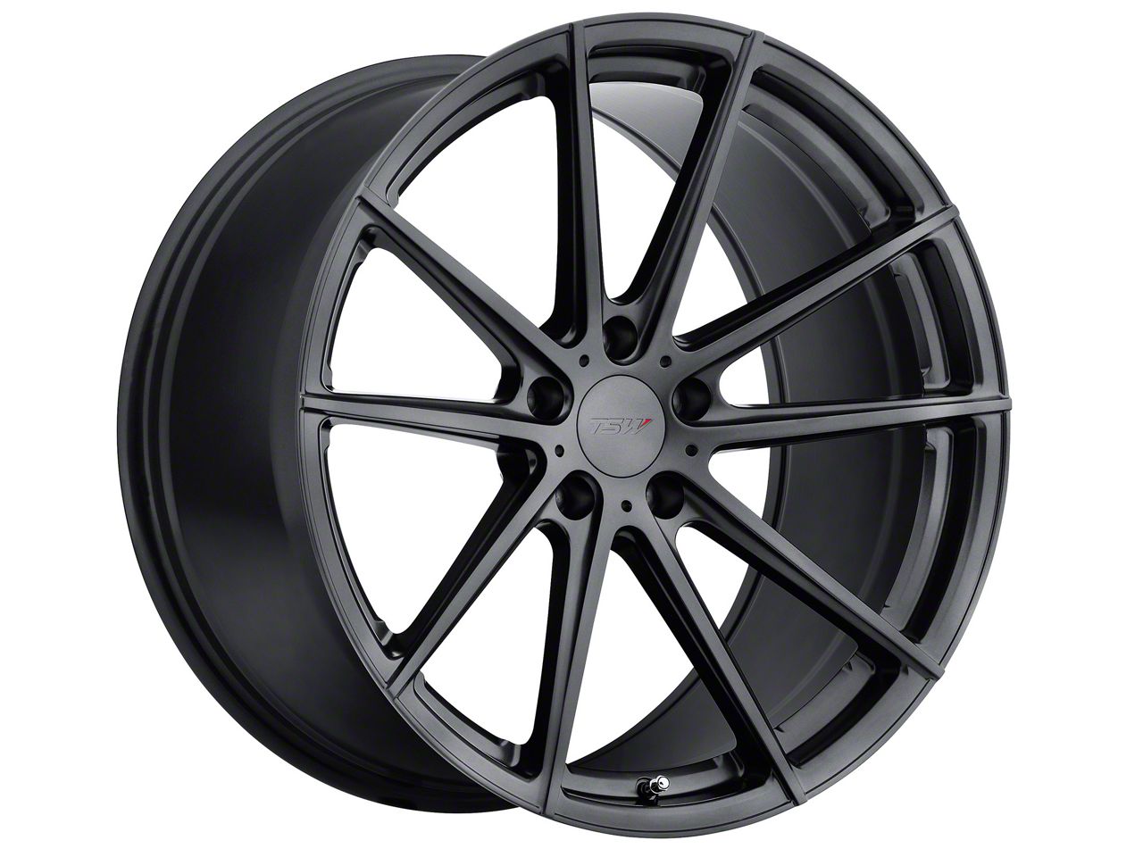 TSW Mustang Bathurst Gloss Gunmetal Wheel; 20x9; 20mm Offset