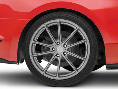 TSW Bathurst Gloss Gunmetal Wheel; Rear Only; 20x11 (15-23 Mustang GT, EcoBoost, V6)