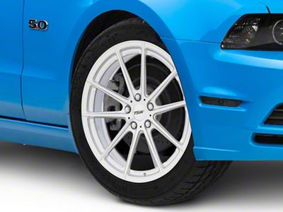 TSW Bathurst Silver Wheel; 19x8.5 (10-14 Mustang)