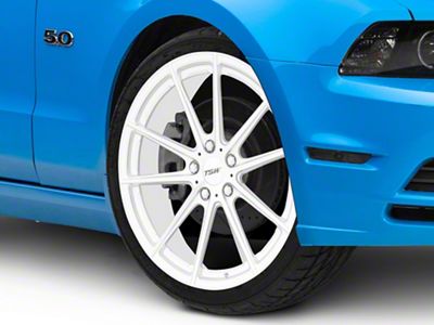 TSW Bathurst Silver Wheel; 20x8.5 (10-14 Mustang GT w/o Performance Pack, V6)
