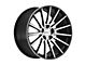 TSW Chicane Gloss Black with Mirror Cut Face Wheel; Rear Only; 20x10 (10-14 Mustang)