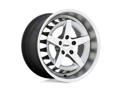 TSW Degner Matte Titanium Machined Wheel; 20x9; 40mm Offset (15-23 Mustang GT, EcoBoost, V6)