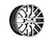 TSW Donington Gunmetal with Mirror Cut Face Wheel; Rear Only; 20x10 (10-14 Mustang)