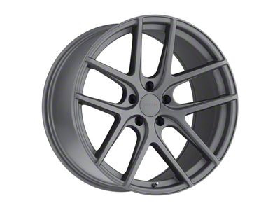 TSW Geneva Matte Gunmetal Wheel; 20x9; 20mm Offset (10-14 Mustang)
