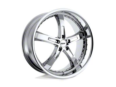 TSW Jarama Chrome Wheel; 18x9.5; 40mm Offset (24-25 Mustang)