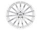 TSW Mallory Silver Wheel; Rear Only; 20x10 (10-14 Mustang)