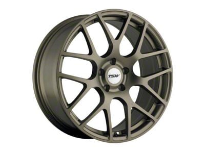 TSW Nurburgring Matte Bronze Wheel; Rear Only; 20x10.5 (15-23 Mustang GT, EcoBoost, V6)