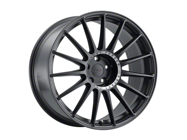 TSW Paddock Semi Gloss Black with Machined Tinted Ring Wheel; 20x9 (15-23 Mustang GT, EcoBoost, V6)