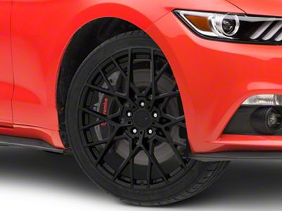 TSW Sebring Matte Black Wheel; 20x8.5; 20mm Offset (15-23 Mustang GT, EcoBoost, V6)