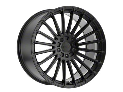 TSW Turbina Matte Black Wheel; Rear Only; 19x9.5 (10-14 Mustang)