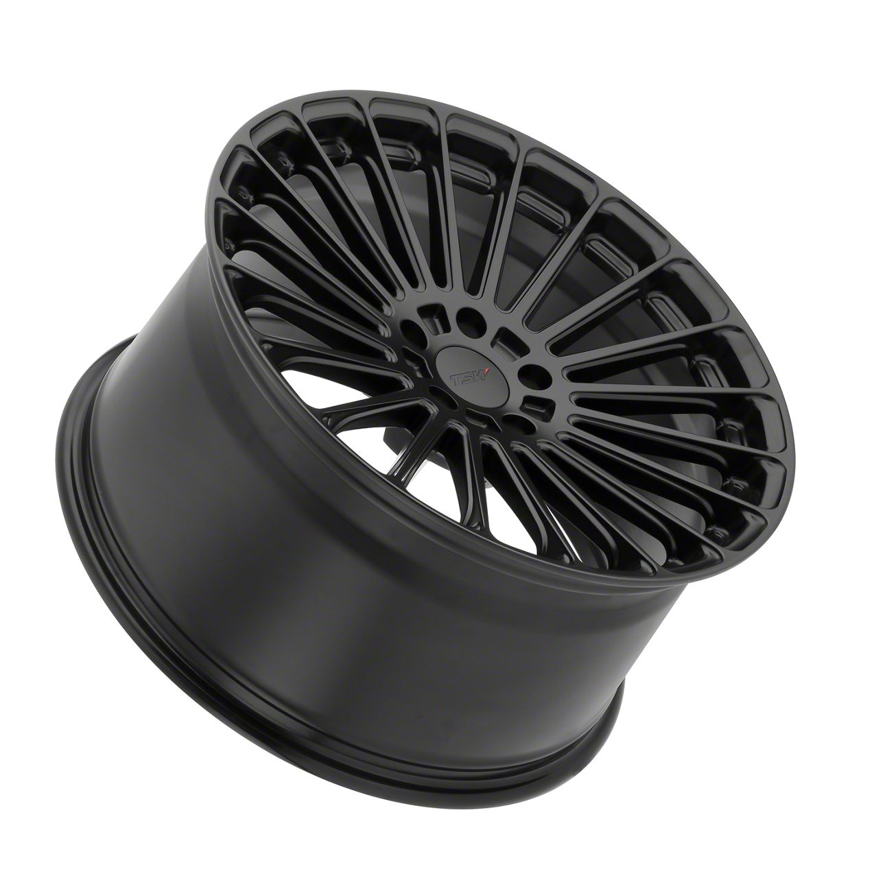 TSW Mustang Turbina Matte Black Wheel; 20x9; 20mm Offset