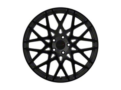 TSW Vale Double Black Wheel; Rear Only; 20x10; 40mm Offset (10-14 Mustang)