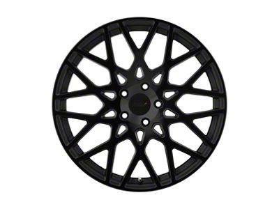 TSW Vale Double Black Wheel; Rear Only; 20x10 (10-14 Mustang)