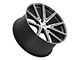 TSW Rouge Gunmetal with Mirror Cut Face Wheel; Rear Only; 19x9.5 (05-09 Mustang)
