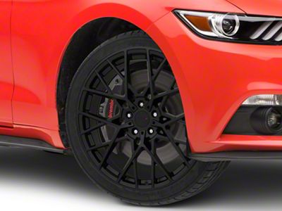 TSW Sebring Matte Black Wheel; 20x8.5; 40mm Offset (15-23 Mustang EcoBoost w/o Performance Pack, V6)
