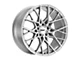 TSW Sebring Silver Wheel; Rear Only; 20x10 (15-23 Mustang GT, EcoBoost, V6)