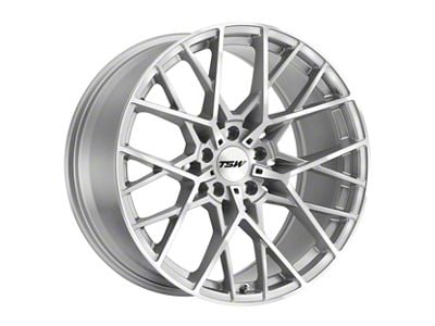 TSW Sebring Silver Wheel; 20x8.5 (05-09 Mustang GT, V6)