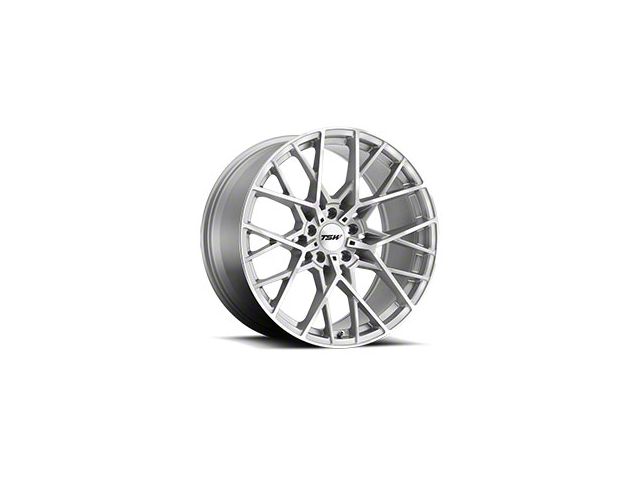 TSW Sebring Silver Wheel; 20x8.5 (15-23 Mustang EcoBoost w/o Performance Pack, V6)