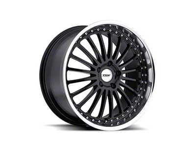 TSW Silverstone Gloss Black Wheel; 20x8.5 (15-23 Mustang EcoBoost w/o Performance Pack, V6)