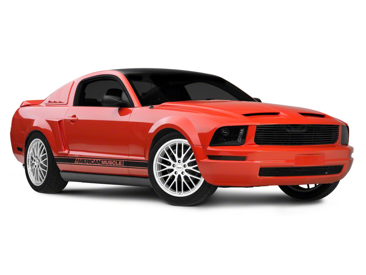ジリオンSVTW8.5 2014 Ford Mustang - 20x8.5 Shift Wheels 255/35ZR20 Ironman Tires