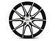 TSW Spring Gloss Black with Mirror Cut Face Wheel; 19x8.5 (05-09 Mustang GT, V6)