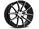 TSW Spring Gloss Black with Mirror Cut Face Wheel; 19x9.5 (15-23 Mustang EcoBoost w/o Performance Pack, V6)
