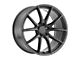 TSW Sprint Gloss Gunmetal Wheel; Rear Only; 19x9.5 (05-09 Mustang)