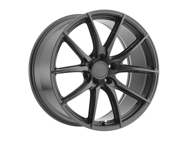 TSW Sprint Gloss Gunmetal Wheel; Rear Only; 19x9.5 (15-23 Mustang GT, EcoBoost, V6)