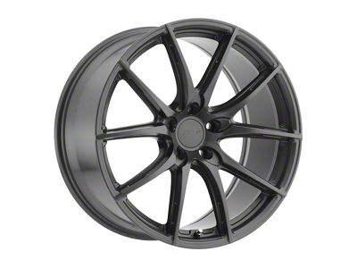 TSW Sprint Gloss Gunmetal Wheel; Rear Only; 20x10; 40mm Offset (15-23 Mustang GT, EcoBoost, V6)