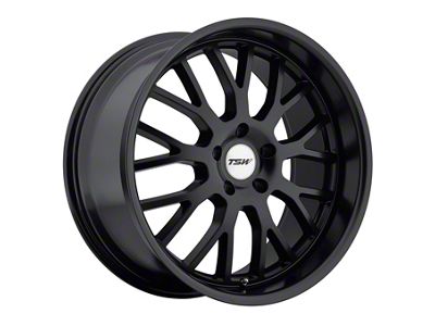 TSW Tremblant Matte Black Wheel; Rear Only; 20x10; 40mm Offset (15-23 Mustang GT, EcoBoost, V6)