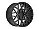 TSW Vale Double Black Wheel; 19x9.5 (15-23 Mustang GT, EcoBoost, V6)