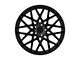 TSW Vale Double Black Wheel; Rear Only; 20x10 (05-09 Mustang)