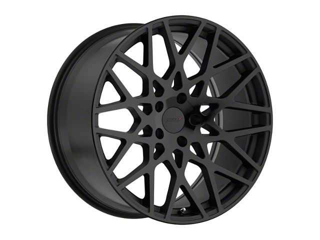 TSW Vale Double Black Wheel; Rear Only; 20x10 (15-23 Mustang GT, EcoBoost, V6)