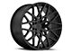 TSW Vale Double Black Wheel; 20x8.5 (15-23 Mustang EcoBoost w/o Performance Pack, V6)
