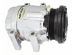 Tuff Stuff Performance LS1 Series A/C Compressor; Chrome (98-02 5.7L Camaro)