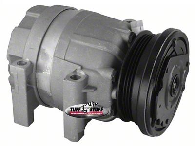 Tuff Stuff Performance LS1 Series A/C Compressor; Factory Cast (98-02 5.7L Camaro)