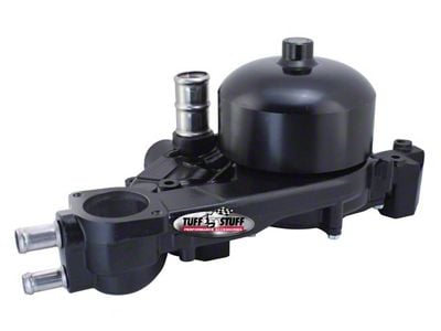 Tuff Stuff Performance Platinum Style Water Pump; Black (98-02 5.7L Camaro)
