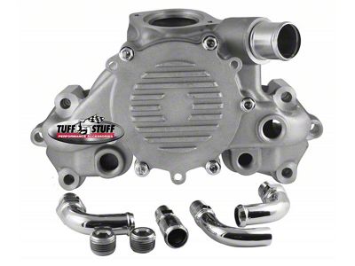 Tuff Stuff Performance Platinum Style Water Pump; Factory Cast (93-97 5.7L Camaro)