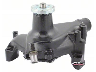 Tuff Stuff Performance SuperCool Water Pump for Custom Serpentine Systems Only; Stealth Black (69-96 Camaro)