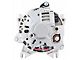 Tuff Stuff Performance Alternator with 6-Groove Clutch Pulley; 225 AMP; Polished (05-08 Early Mustang GT)