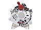 Tuff Stuff Performance Alternator with 6-Groove Pulley; 135 AMP; Chrome (99-04 Mustang GT)