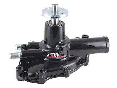 Tuff Stuff Performance Platinum SuperCool Water Pump; Black (79-85 5.0L Mustang)