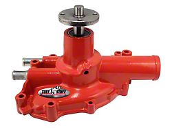 Tuff Stuff Performance Platinum SuperCool Water Pump; Red (86-93 5.0L Mustang)