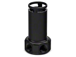 Turbosmart Boost Reference Adapter; Black (15-24 Mustang EcoBoost)