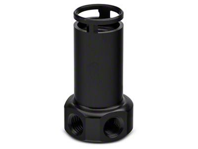 Turbosmart Boost Reference Adapter; Black (15-25 Mustang EcoBoost)