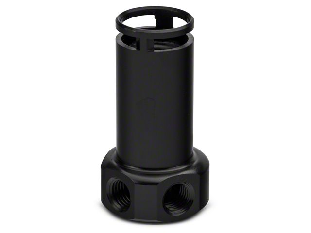 Turbosmart Boost Reference Adapter; Black (15-24 Mustang EcoBoost)